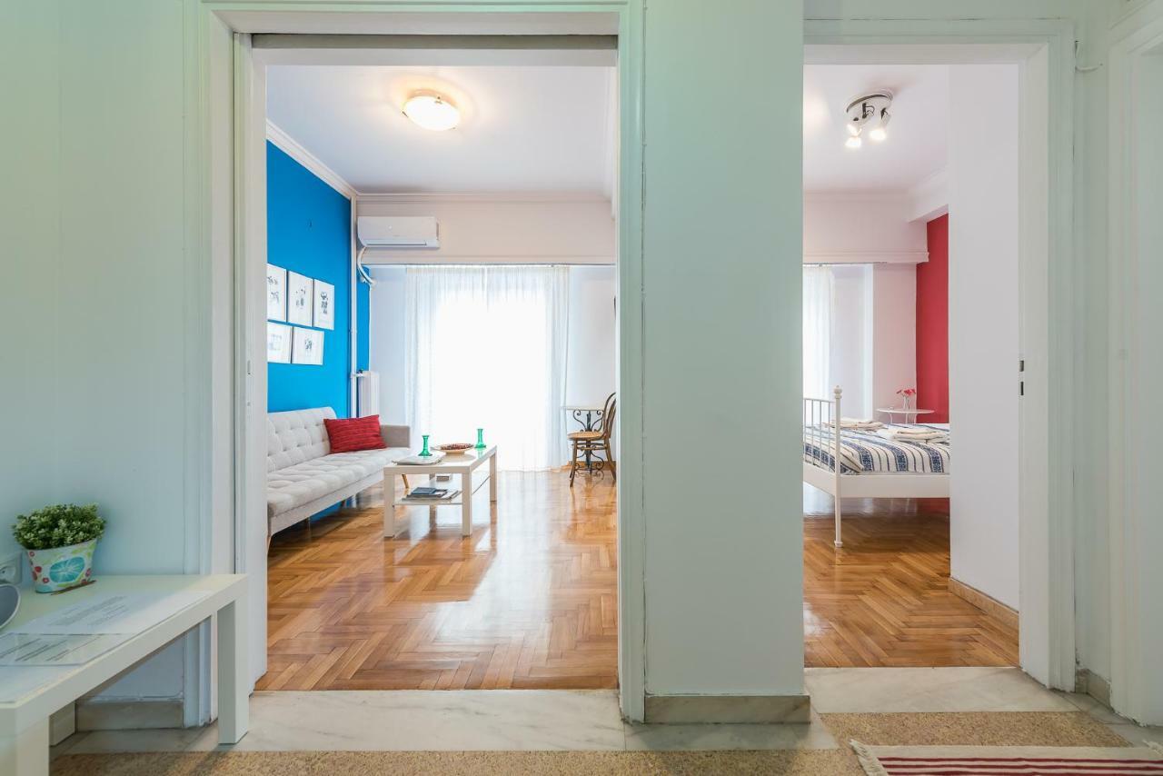 Athens Centre Flat 2 Min. From Evangelismos Metro מראה חיצוני תמונה